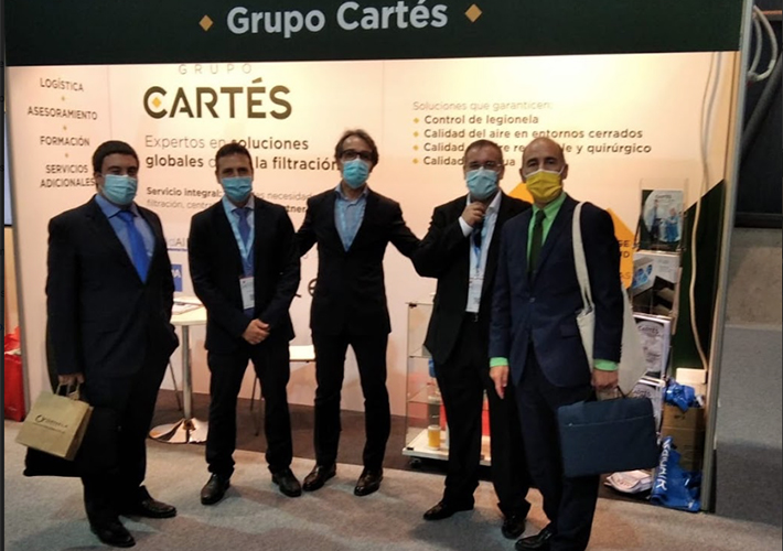 foto noticia Grupo Cartés acudió como experto en filtración al 38 Seminario de Ingeniería Hospitalaria, organizado por la AEIH.